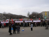 Митинг в поддержку Ледовского (Невинномысск)