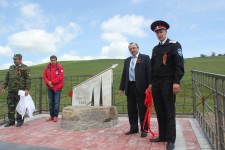 Открытие памятника павшим воинам